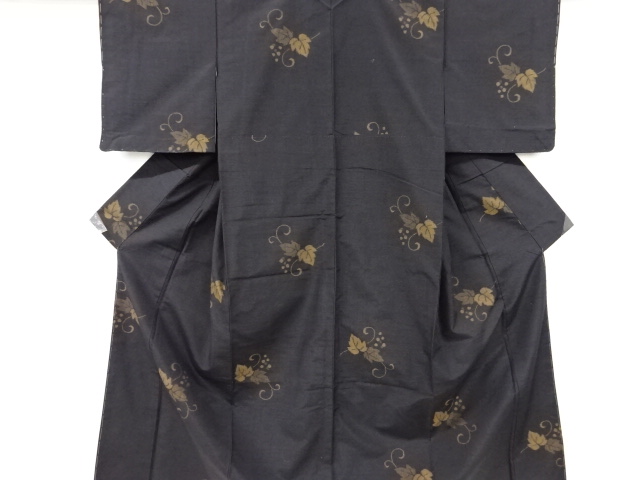 JAPANESE KIMONO / UNUSED TSUMUGI 